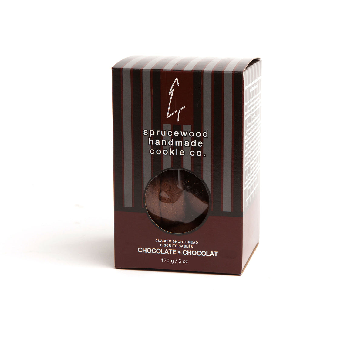 Sprucewood Dark Chocolate Shortbread Cookies 150g