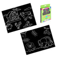 Reusable Coloring Mini Mats - Farm & Jungle