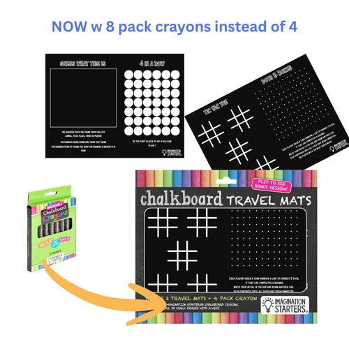 Reusable Coloring Games Travel Set