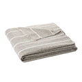 Brunelli | Choupi Grey Striped Throw