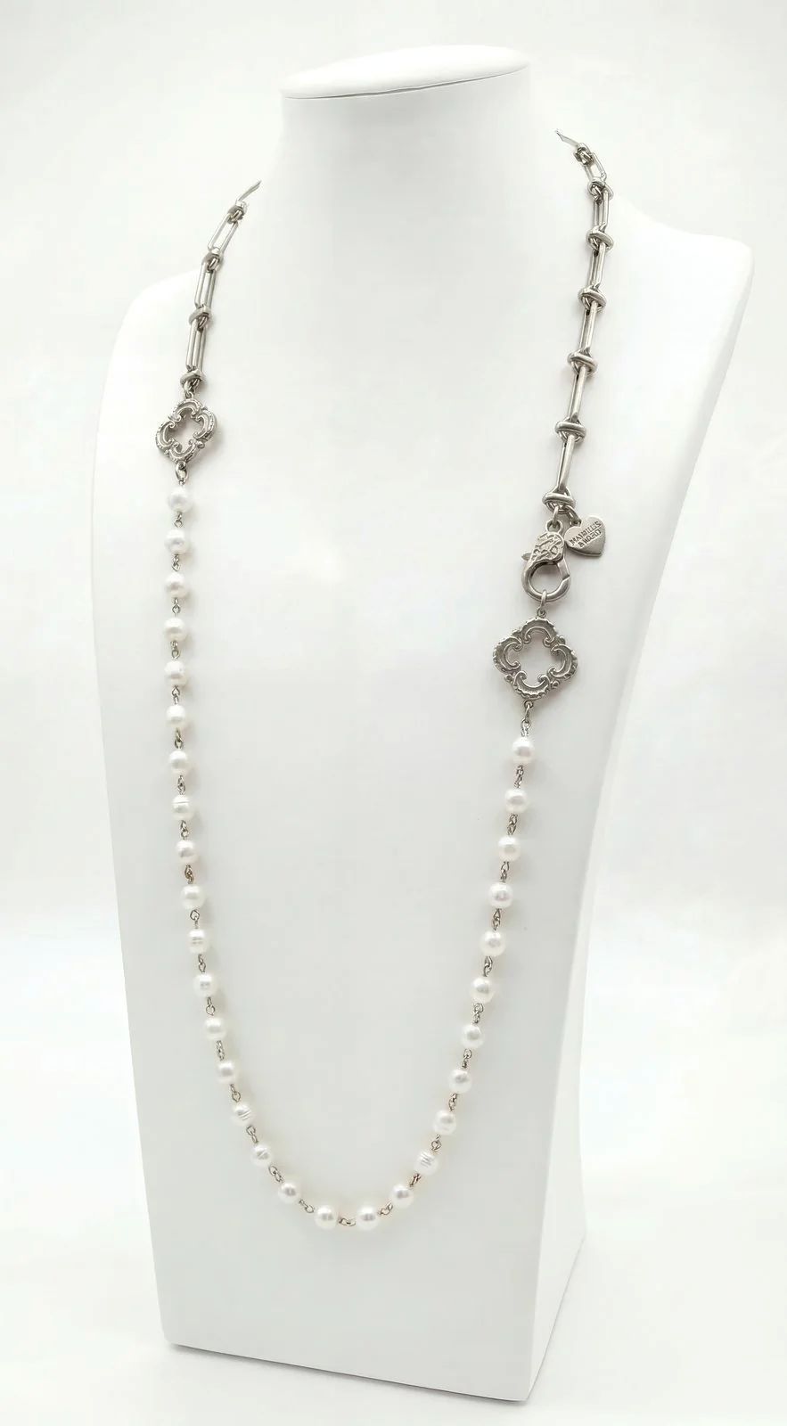Valentine Rouge| Necklace Sass & Class Burnished Silver