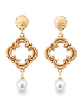 Valentine Rouge| Earrings Burnish Silver Class & Sass Silver