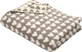 Savona Hearts Throw – Smoke
