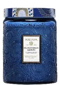 Voluspa | Mediterranean Lemon Large Jar Candle