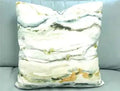 Pillow Sagano Jade Water Brush Green Down-Filled