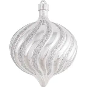 Swirled Onion Ornament 6" - Shatterproof