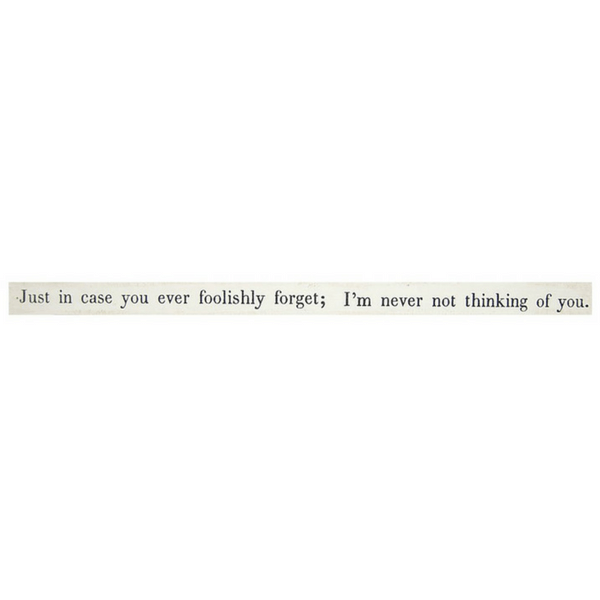 Just in Case You Ever Poetry Stick
