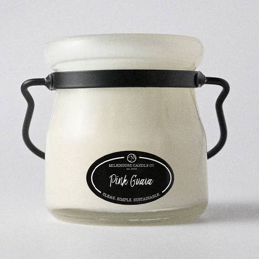 Milkhouse Candle Co. | Pink Guava 5 oz Cream Jar Candle