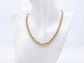Necklace Matte Gold Sundance Valentine Rouge