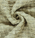 Chenille Basket Weave Throw Blanket - Green