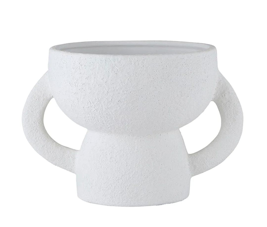 Large Double-Handled Vase 6 x7"