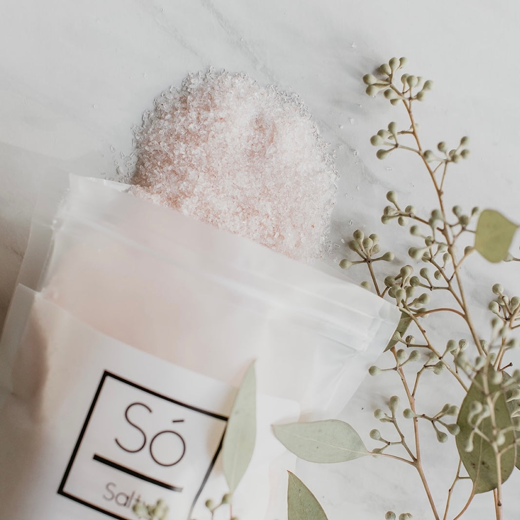 So Luxury | Bergamot Lime Salt Soak
