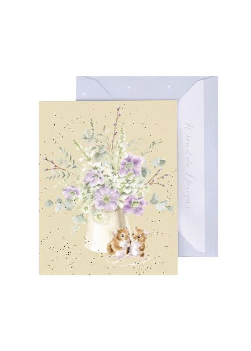 Wrendale Designs Wedding Card - Squeak Hearts