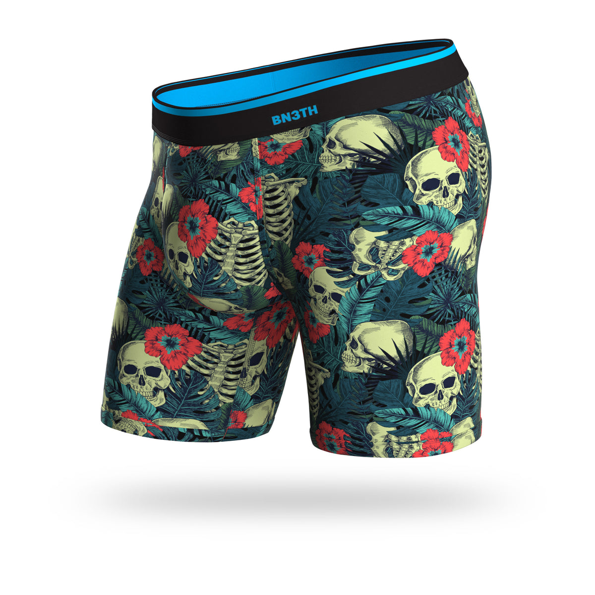 BN3TH | Classic Boxer - Jungle Print Skull