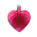 Kitras Glass Orb - Pink Heart 3"
