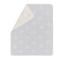 Blue Bow Baby Blanket