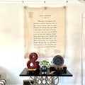 Maya Angelou Quote Tarp