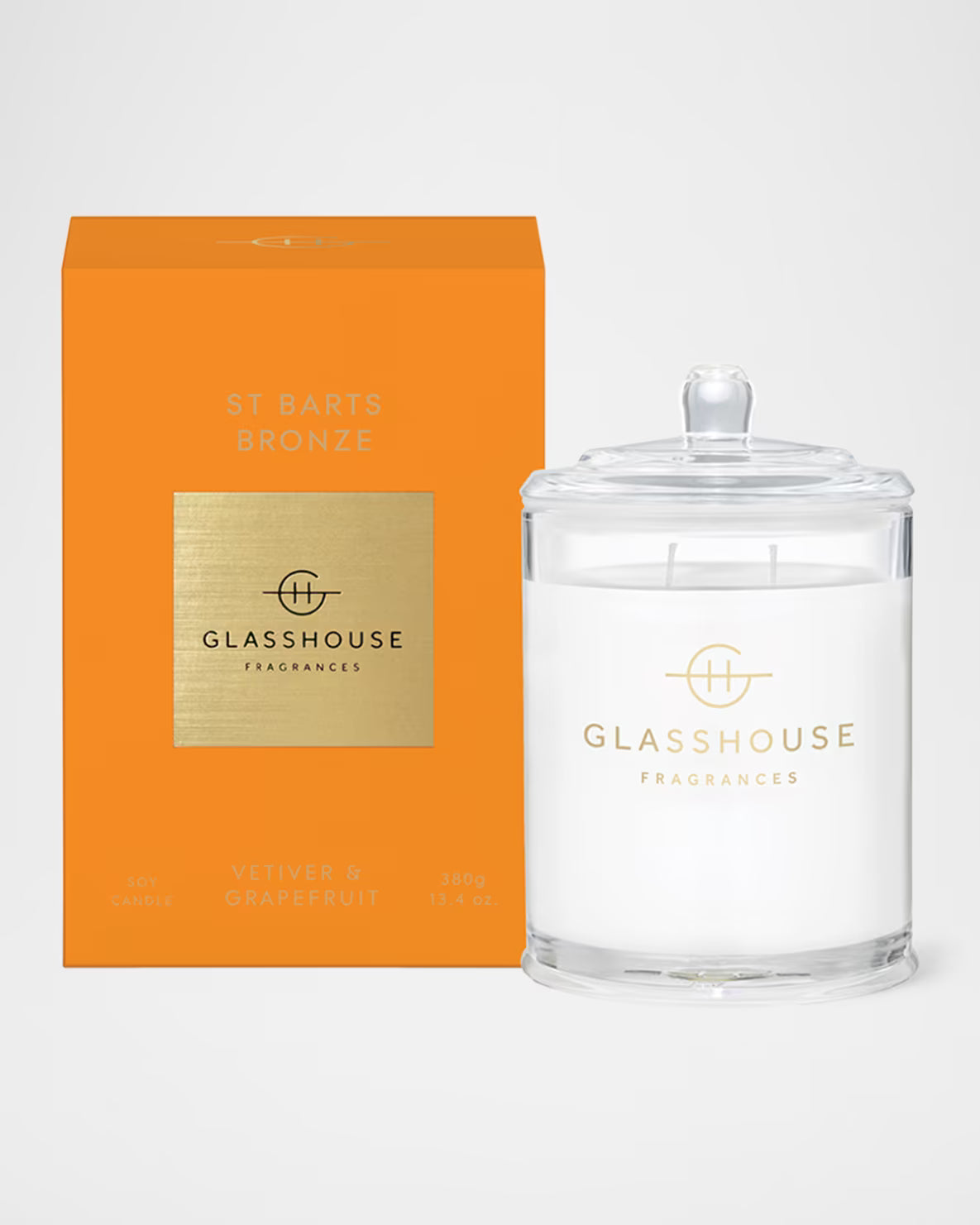 St. Barts Bronze 13.4 oz Candle | Glasshouse Fragrances