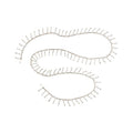 Garland Rhinestone Tassel Clear on Silver Metal 72"