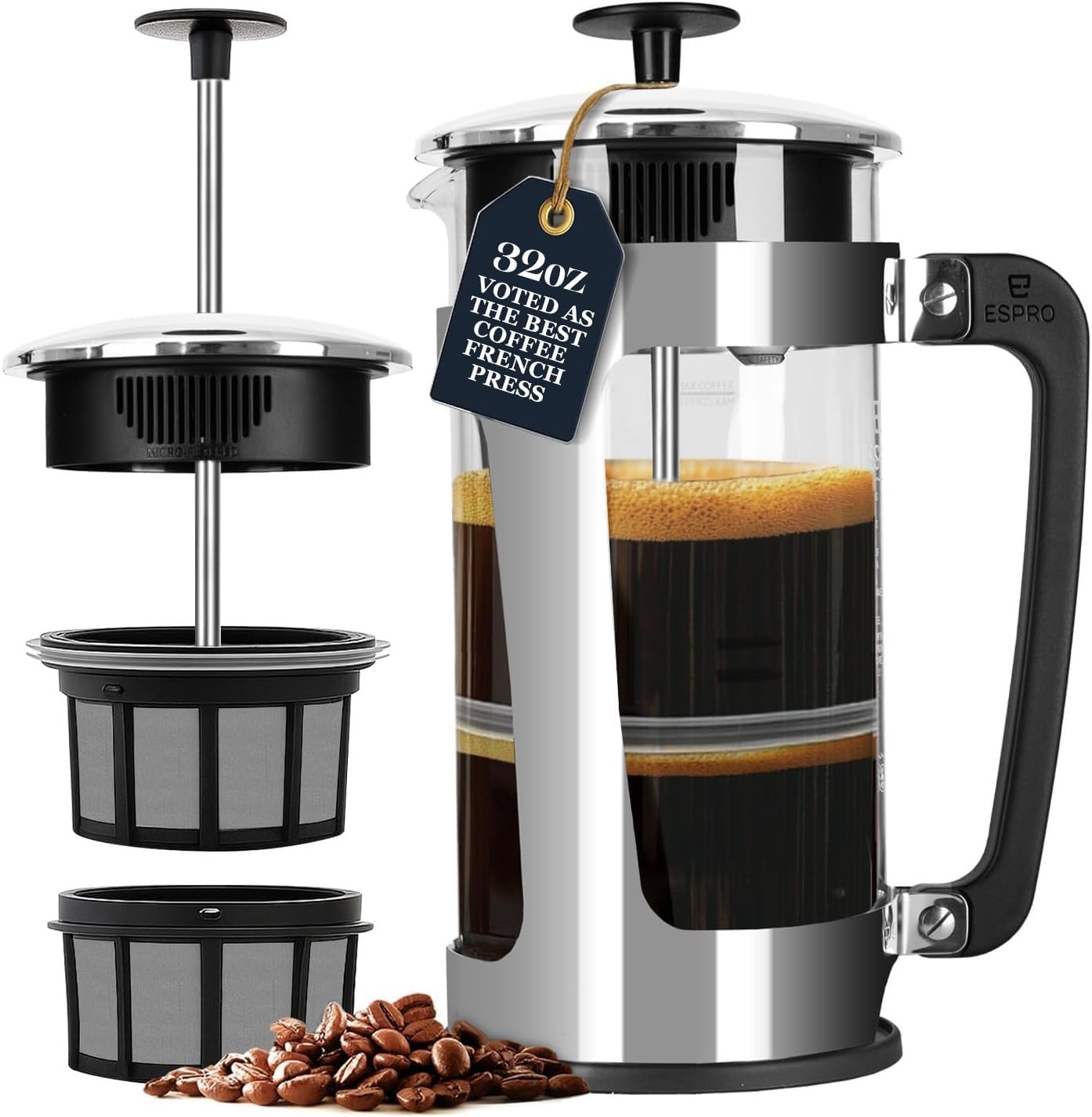 Espro | Coffee Press 32 oz - Polished