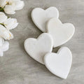 Marble Heart Coaster - Set of 4