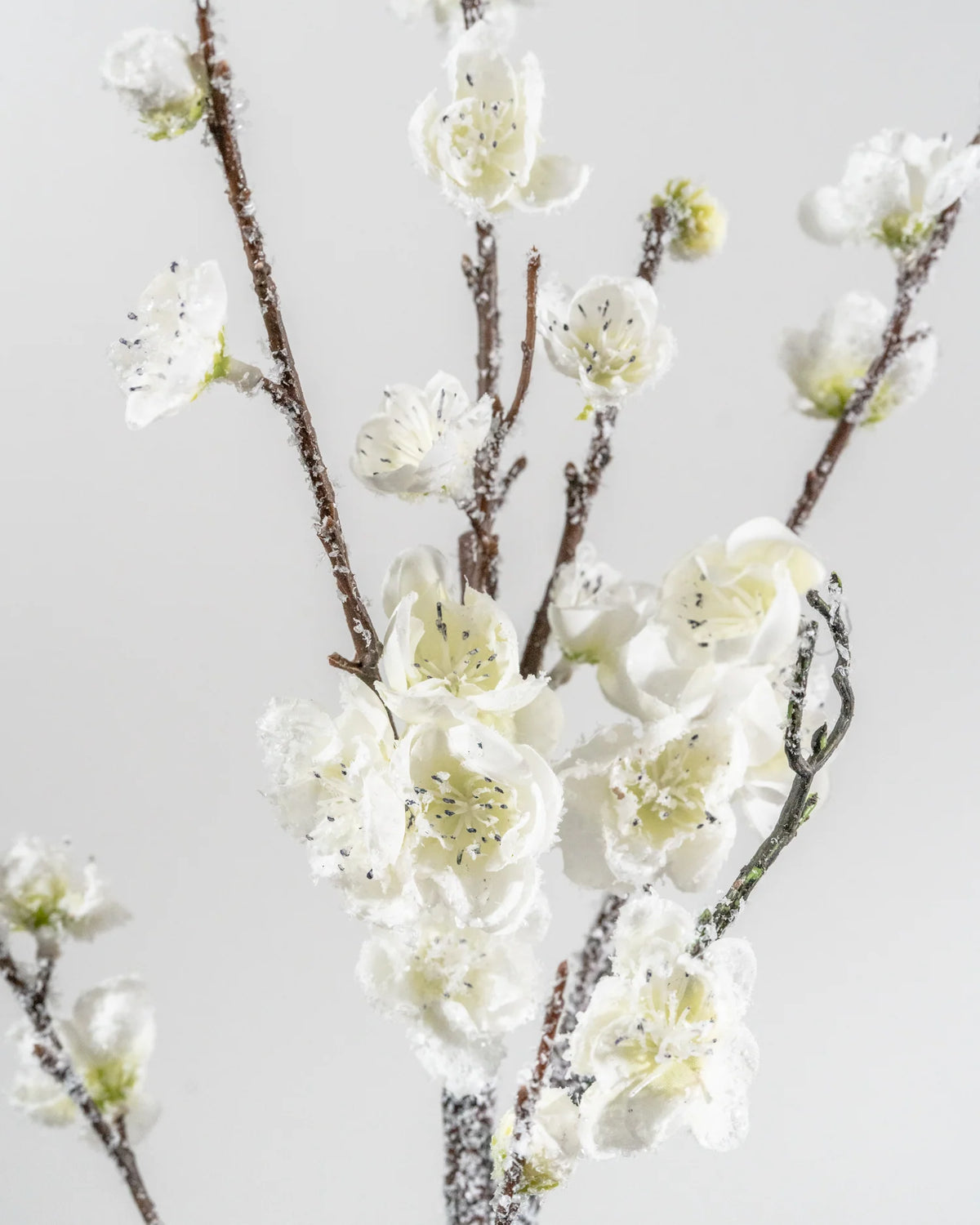 Floral White Icy Blossom 49" Branch