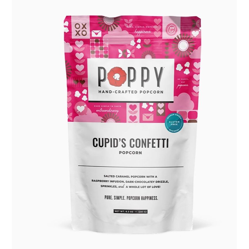 Poppy Handcrafted Popcorn | Cupid's Confetti Market Bag