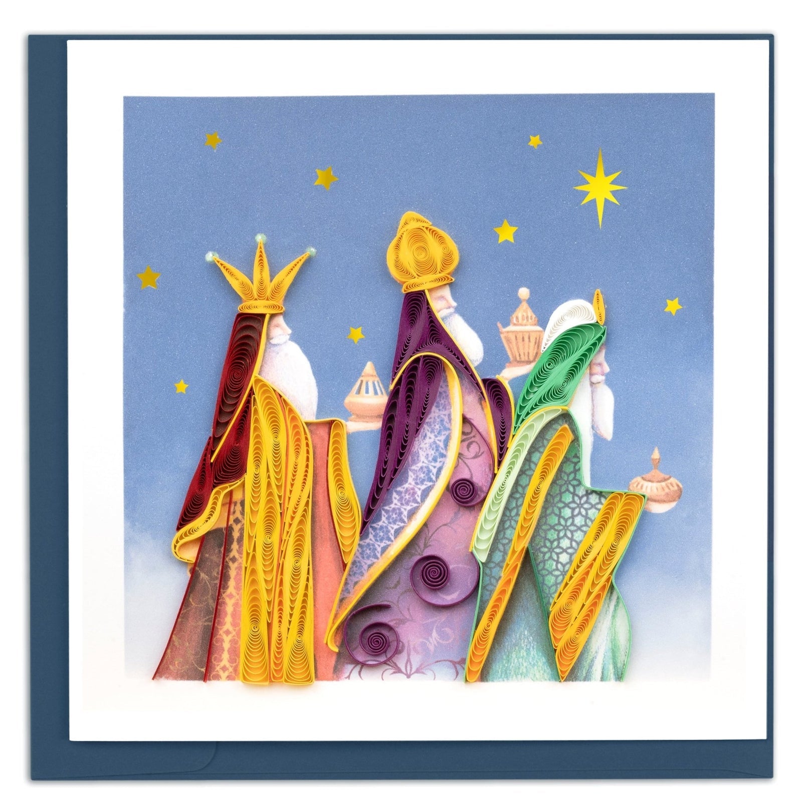 Quilling Card | Baby - Three Wise Men