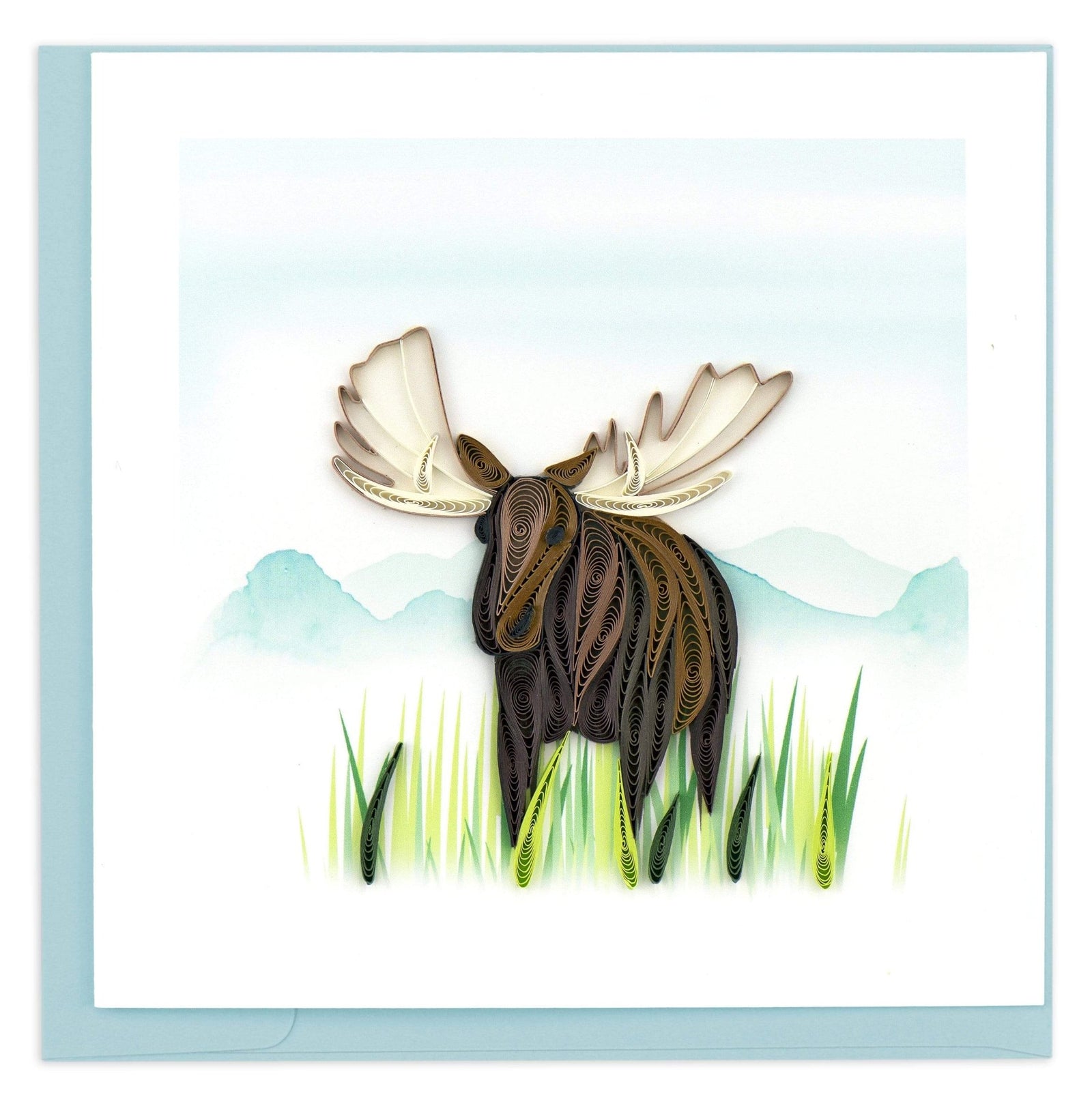 Quilling Card | Moose