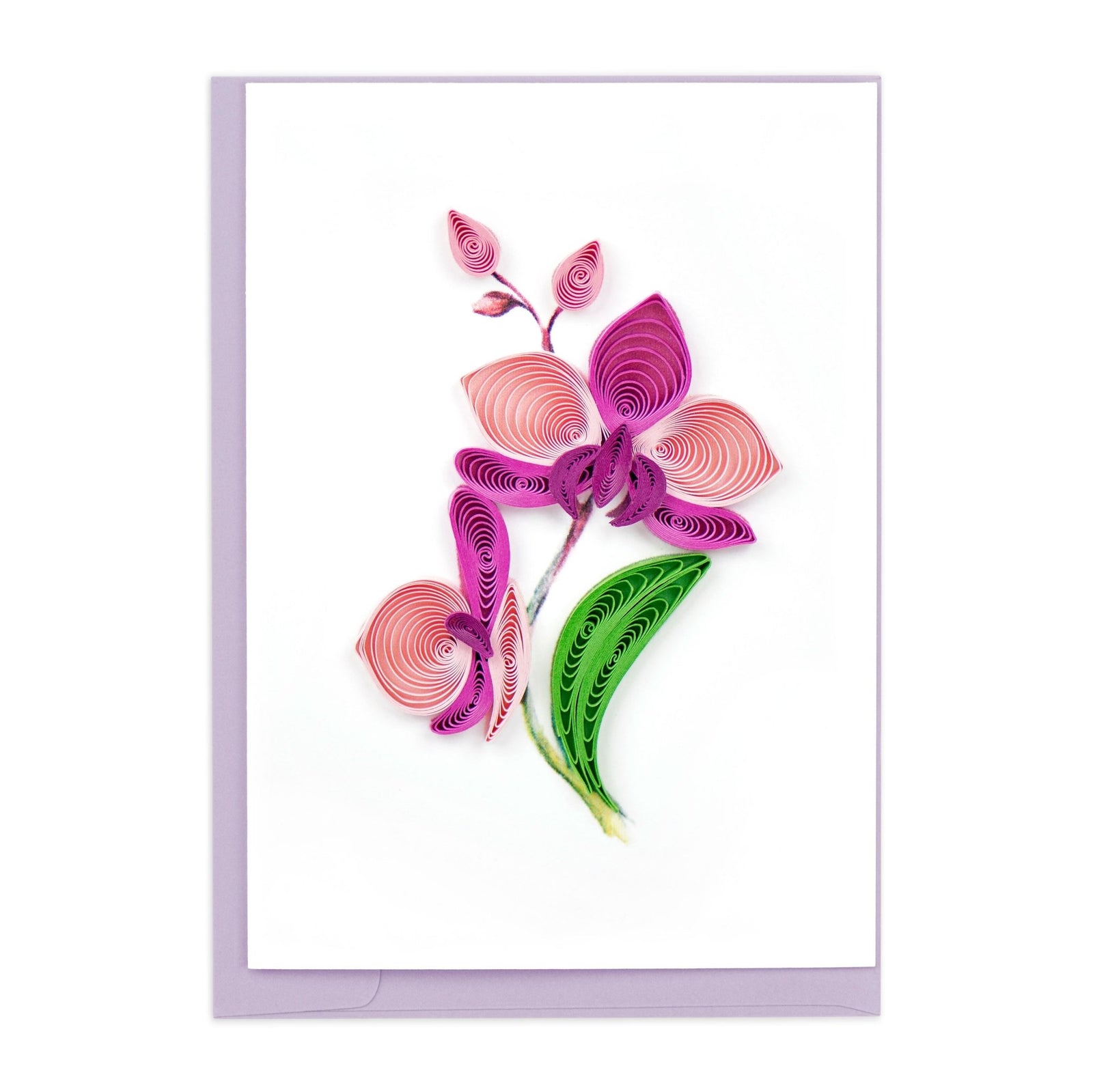 Quilling Card | Orchid Flower Mini Gift Enclosures