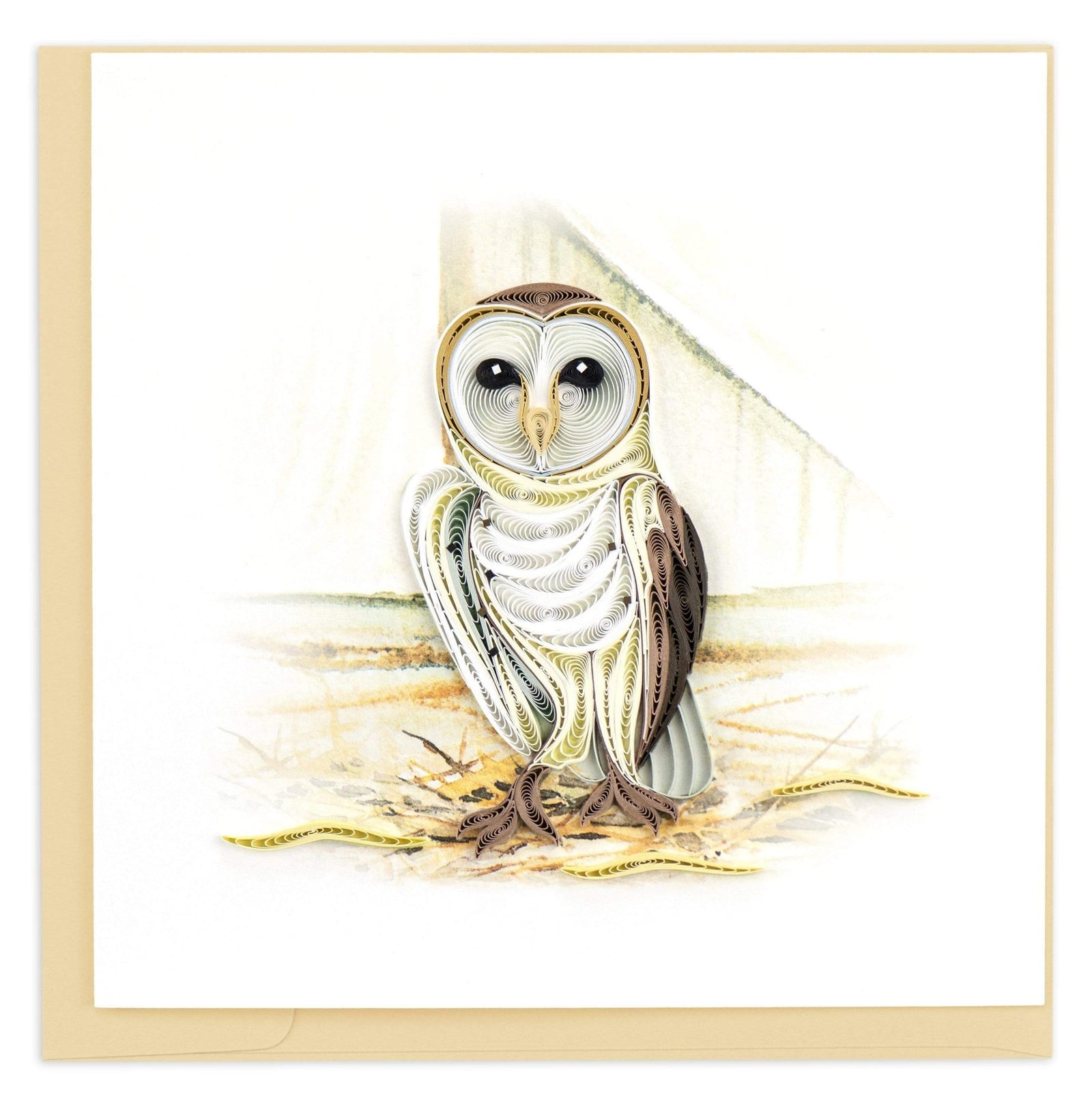 Quilling Card | Barn Owl