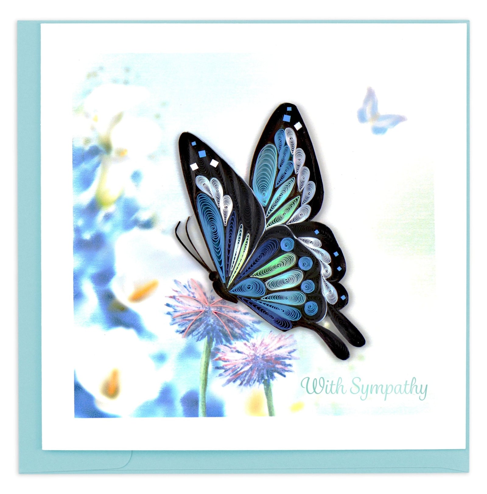 Quilling Card | Sympathy - Sympathy Butterfly