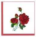 Quilling Card | Red Roses