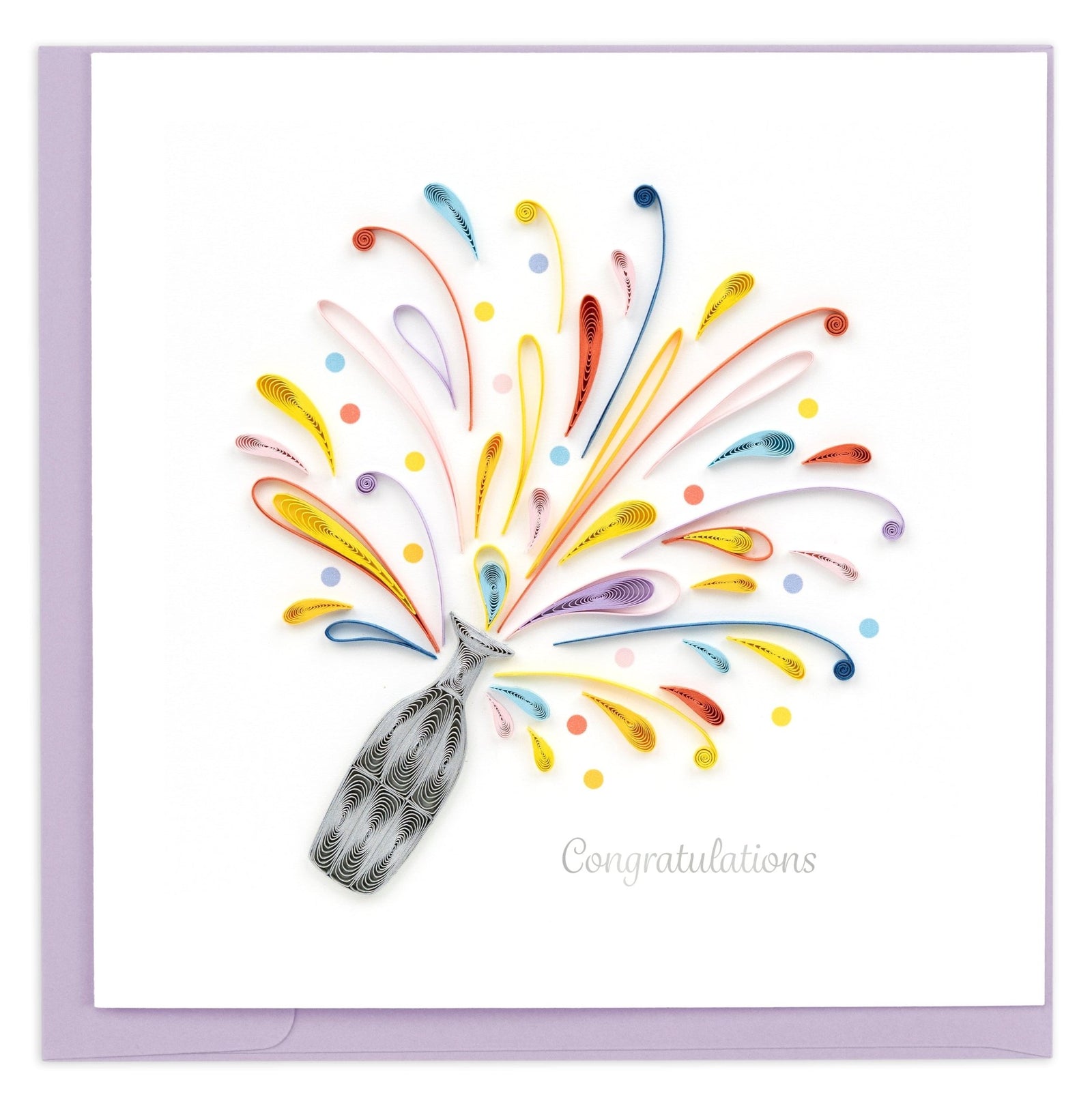 Quilling Card | Congratulations - Celebrations Congrats