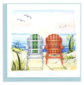 Quilling Card | Adirondack Chairs Beach