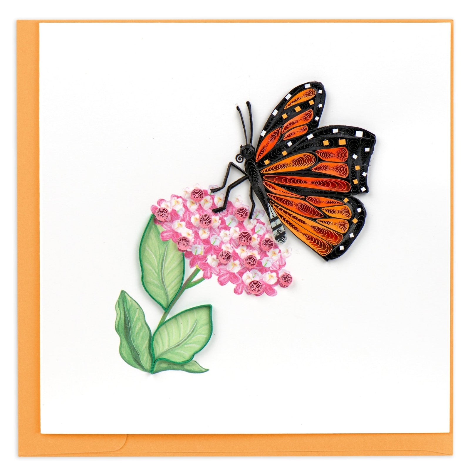 Quilling Card | Monarch Milkweed