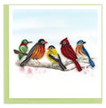Quilling Card | Friendship - Songbirds