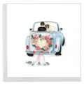 Quilling Card | Just Married Car