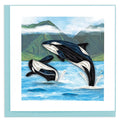 Quilling Card | Orca