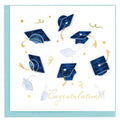 Quilling Card | Flying Grad Caps