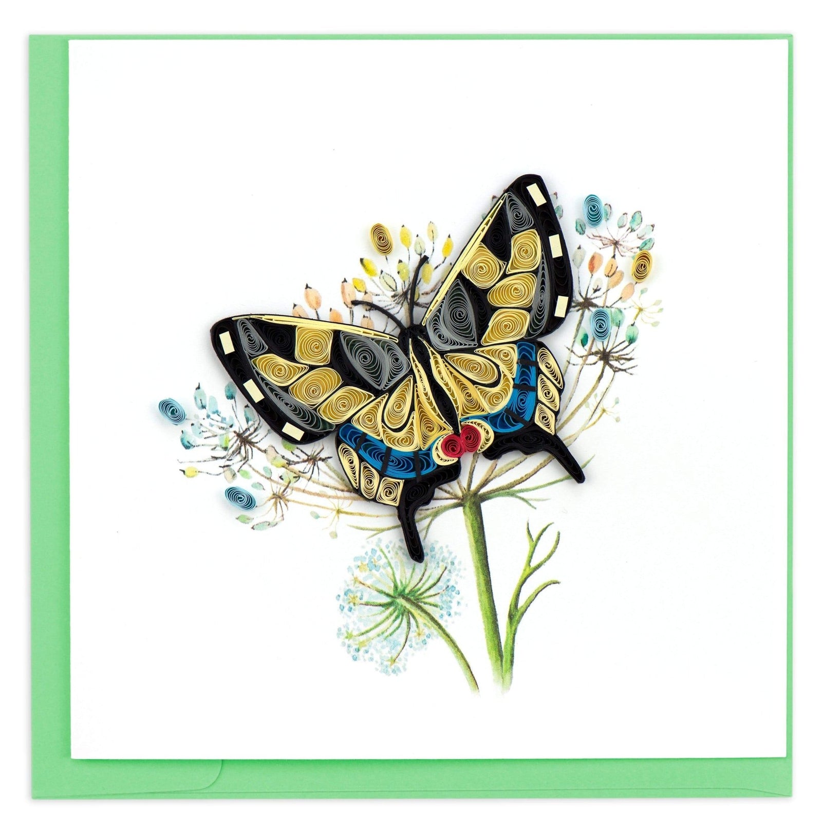 Quilling Card | Friendship - Swallowtail Butterfly