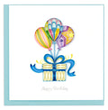 Quilling Card | Birthday - Birthday Balloon Surprise