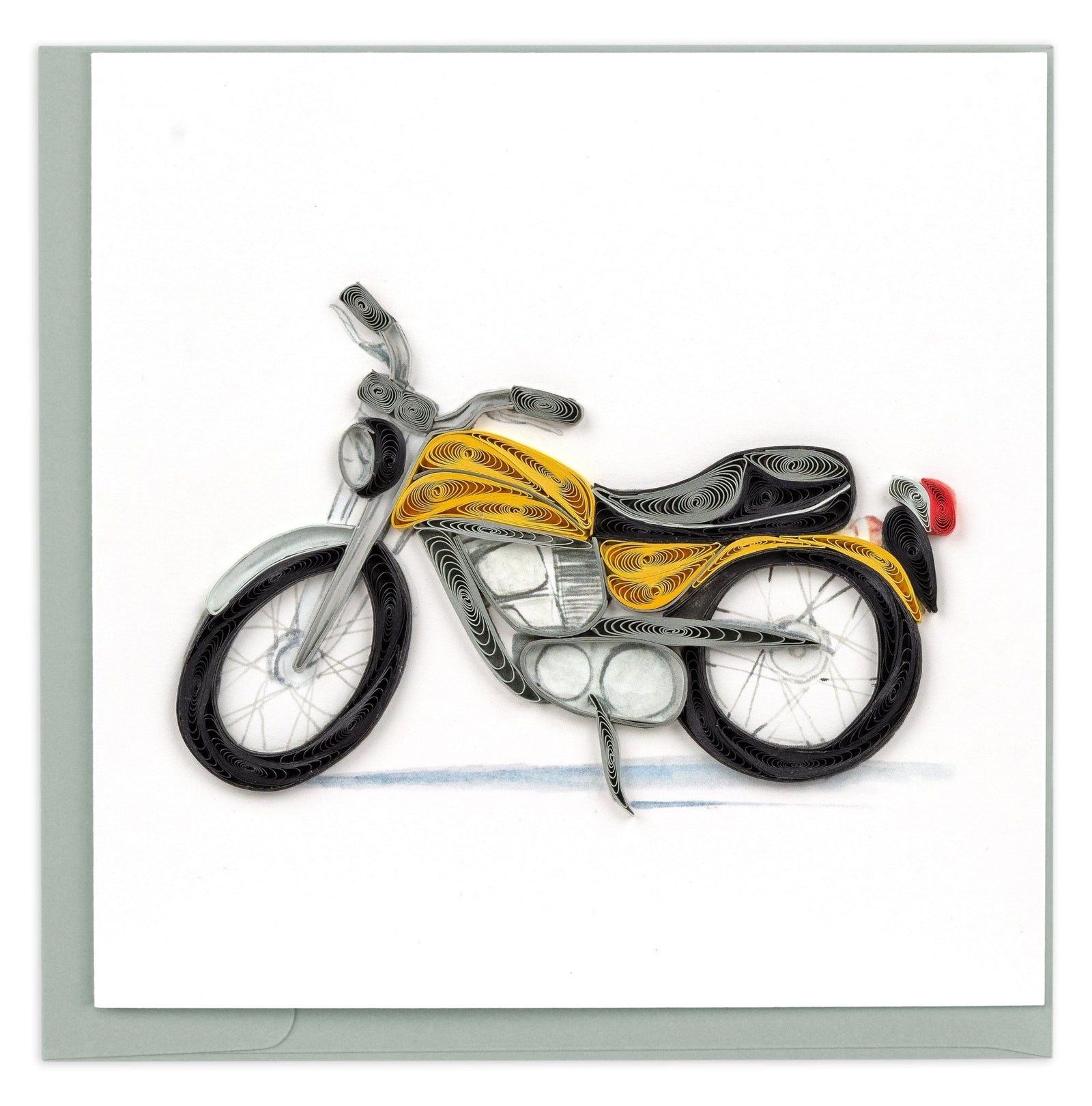 Quilling Card | Motorcycle
