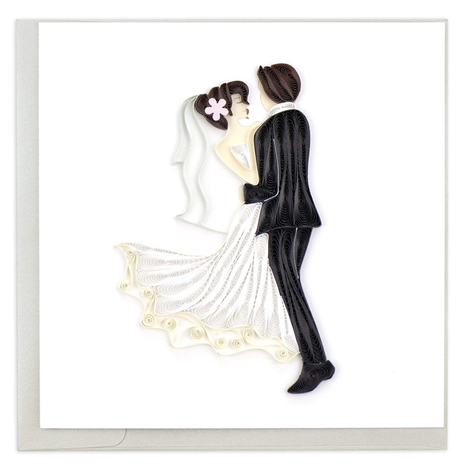 Quilling Card | Wedding - Dance Bride & Groom