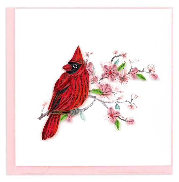 Quilling Card | Cardinal