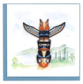 Quilling Card | Totem Pole