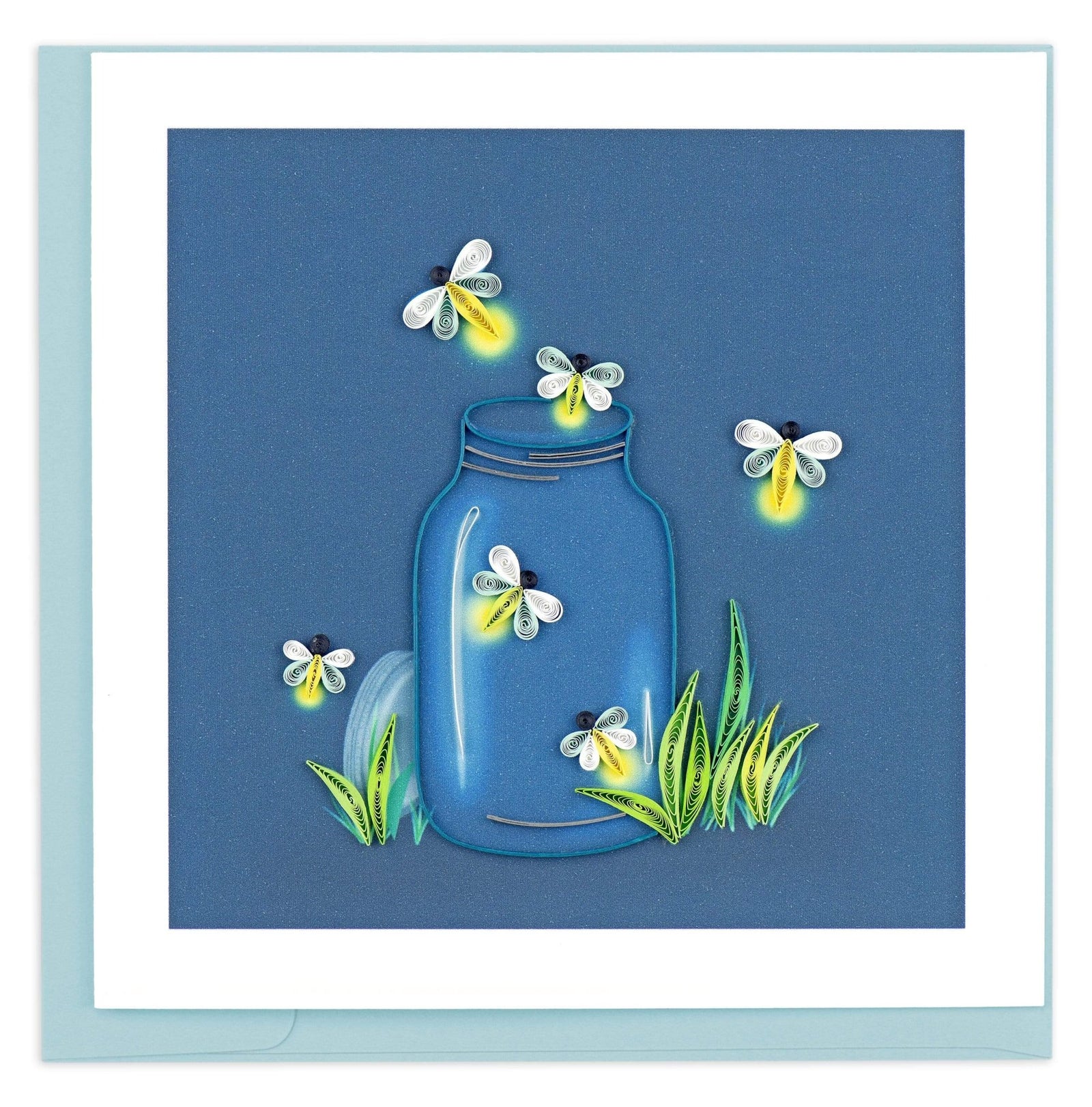 Quilling Card | Fireflies