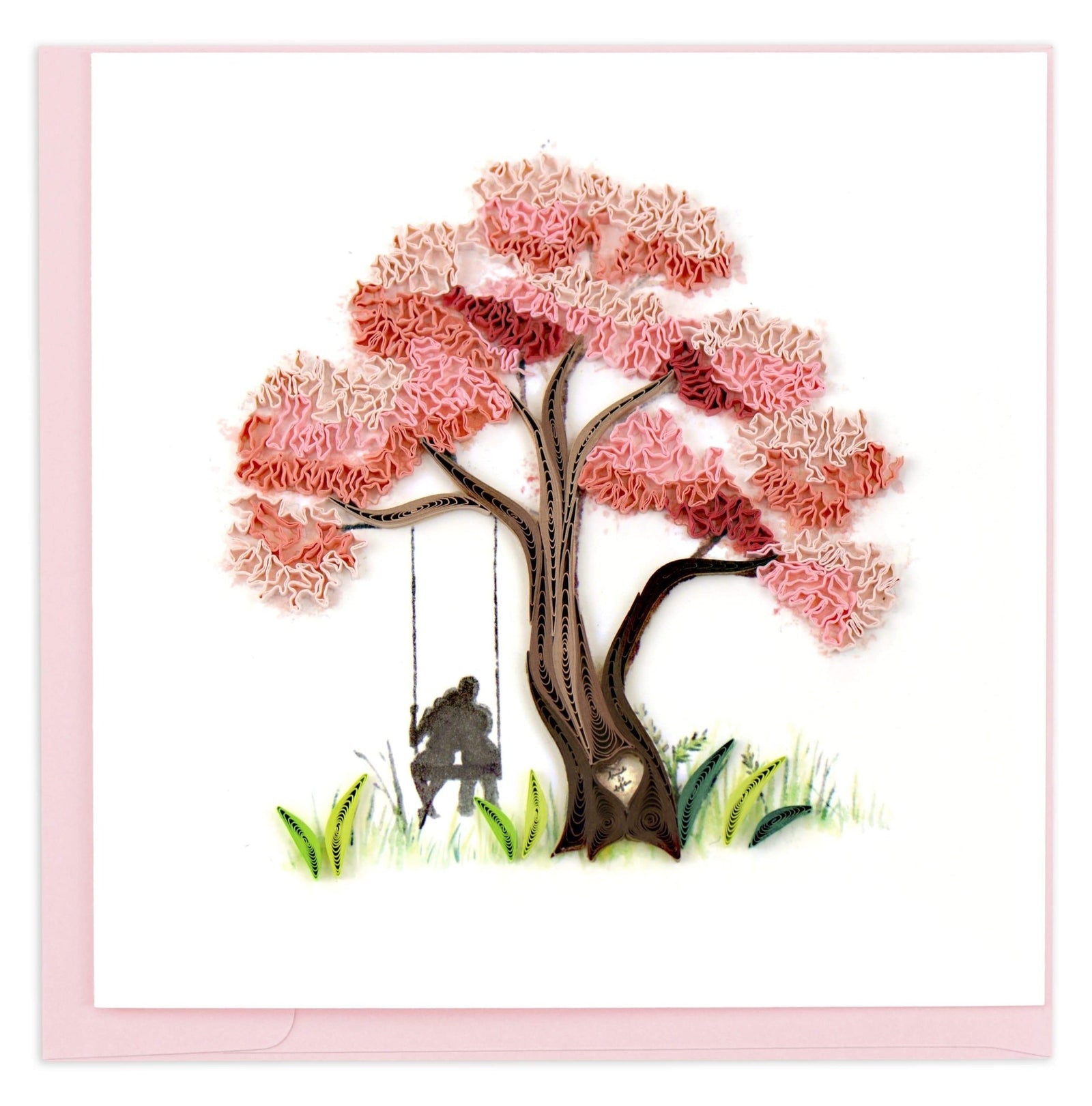 Quilling Card | Anniversary - Blossoming Love
