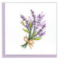 Quilling Card | Lavender Bunch