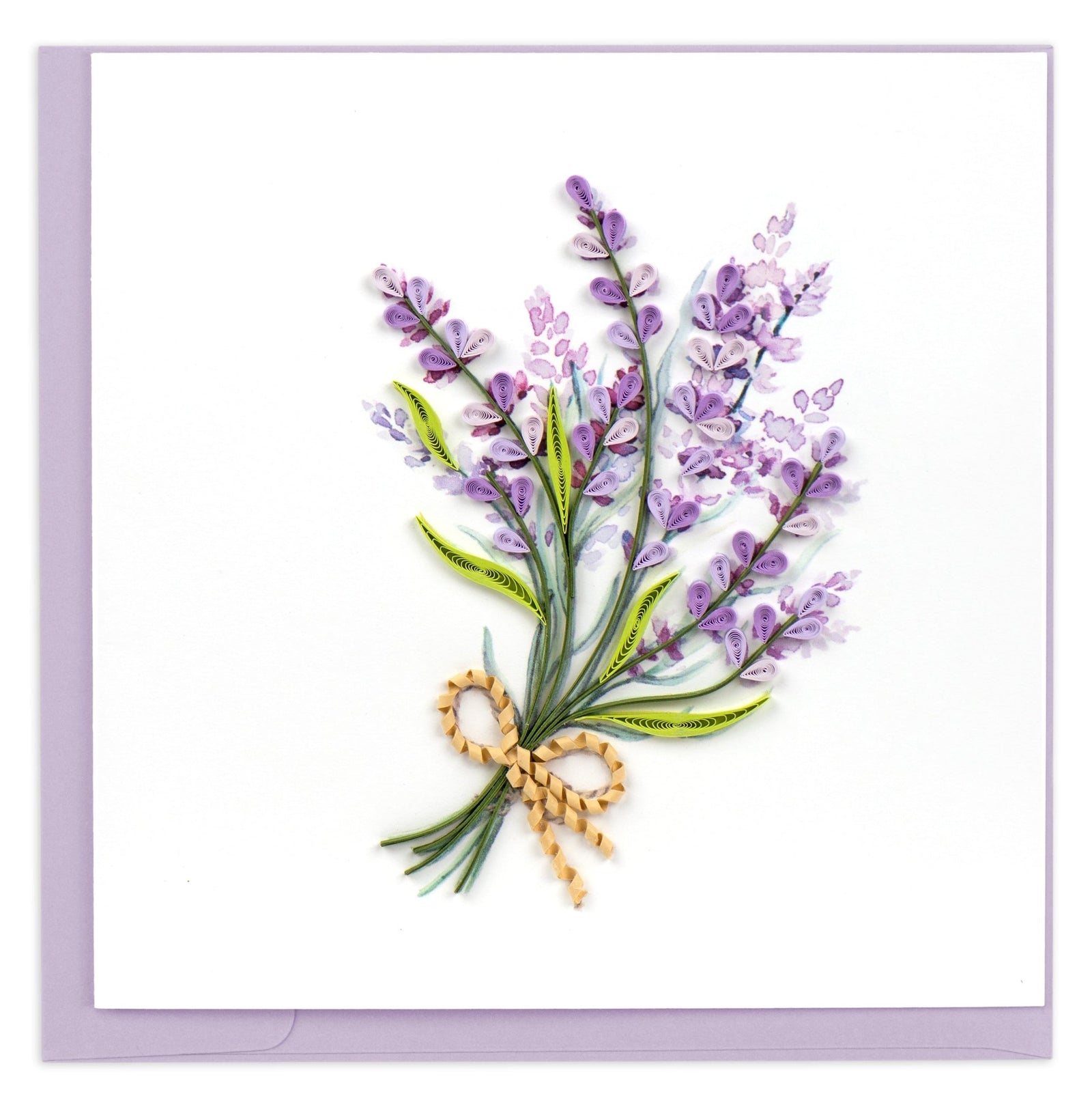 Quilling Card | Lavender Bunch